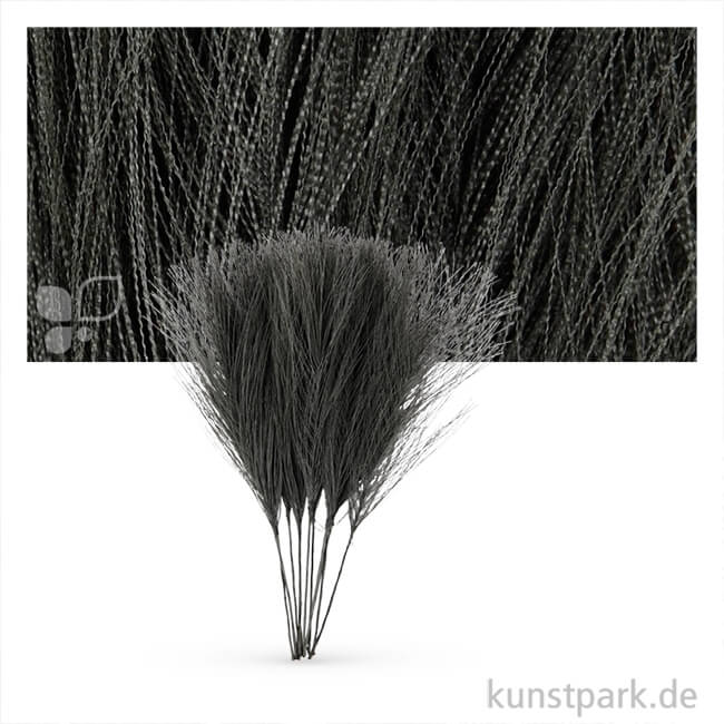 Artikelbild 1 des Artikels “Künstliche Flauschfedern, 10 Stück Einzelfarbe  | Schwarz“