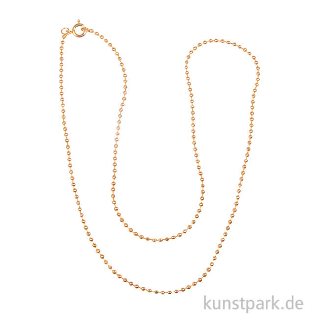 Artikelbild 1 des Artikels “Kugelkette - Gold, verschiedene Längen 50 cm“