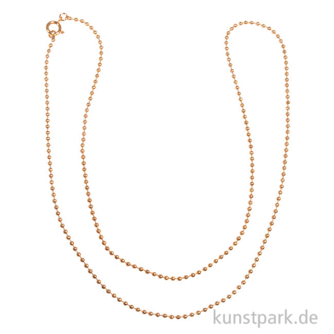Artikelbild 1 des Artikels “Kugelkette - Gold, verschiedene Längen 60 cm“