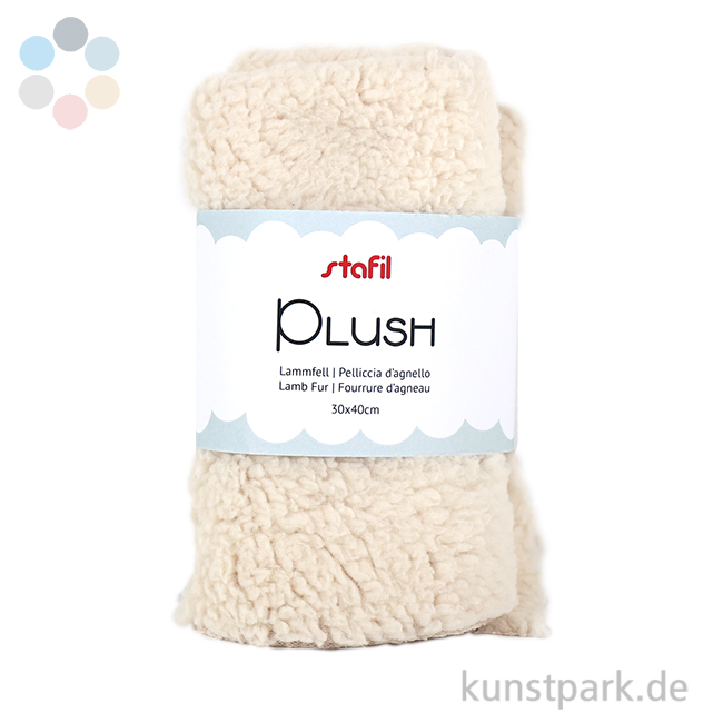 Artikelbild 1 des Artikels “Lammfell Imitat Zuschnitt - 30 x 40 cm “