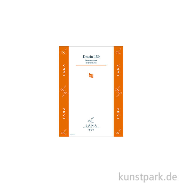 Artikelbild 1 des Artikels “Lana DESSIN Zeichenpapier, 50 Blatt, 150g DIN A5“