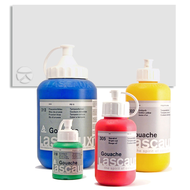 Artikelbild 1 des Artikels “Lascaux Gouachefarben 85 ml | 331 Silber“