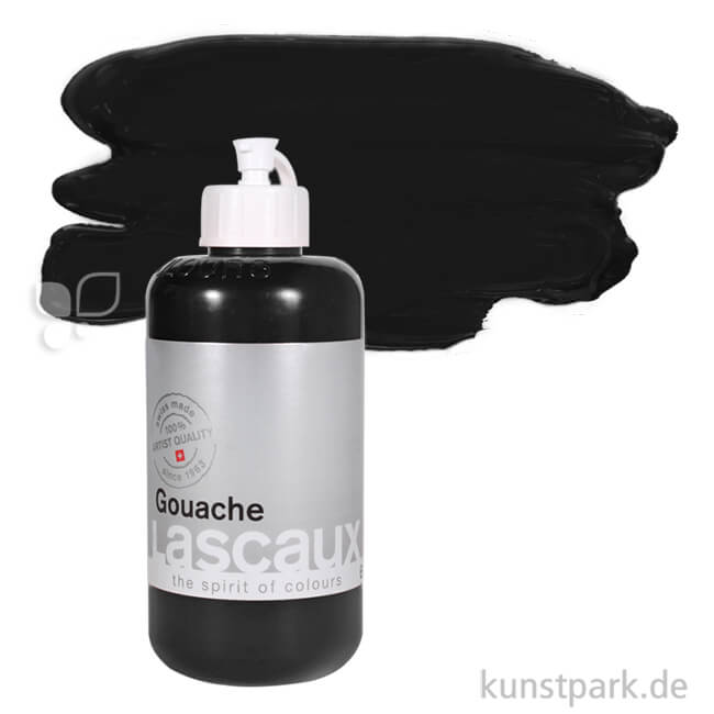 Artikelbild 1 des Artikels “Lascaux Gouachefarben 250 ml | 326 Schwarz“