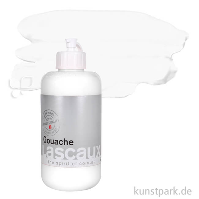Artikelbild 1 des Artikels “Lascaux Gouachefarben 250 ml | 327 Weiss“