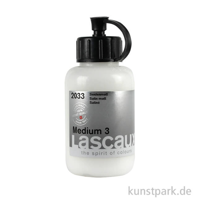 Artikelbild 1 des Artikels “Lascaux Medium 3 - Seidenmattierung Lasur Firnis 85 ml “