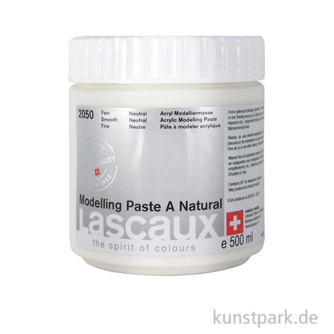 Artikelbild 1 des Artikels “Lascaux Modelling Paste A Natural - feinkörnig 500 ml“