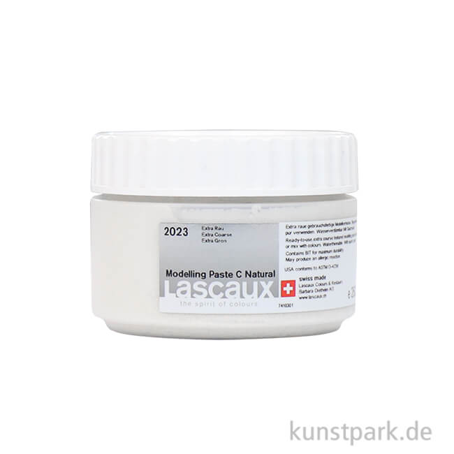 Artikelbild 1 des Artikels “Lascaux Modelling Paste C Natural - extra rau 250 ml“