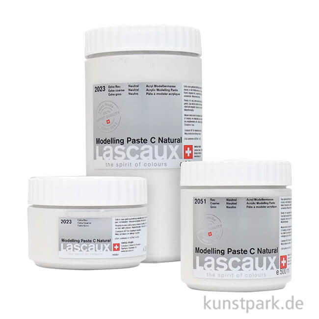 Artikelbild 1 des Artikels “Lascaux Modelling Paste C Natural - extra rau rauh“