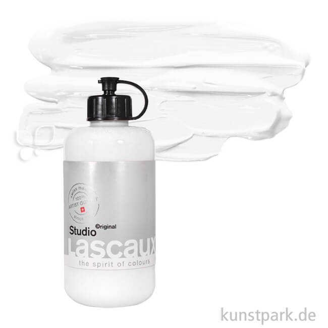 Artikelbild 1 des Artikels “Lascaux STUDIO Acrylfarben 250 ml Flasche | 988 Kristallweiss“