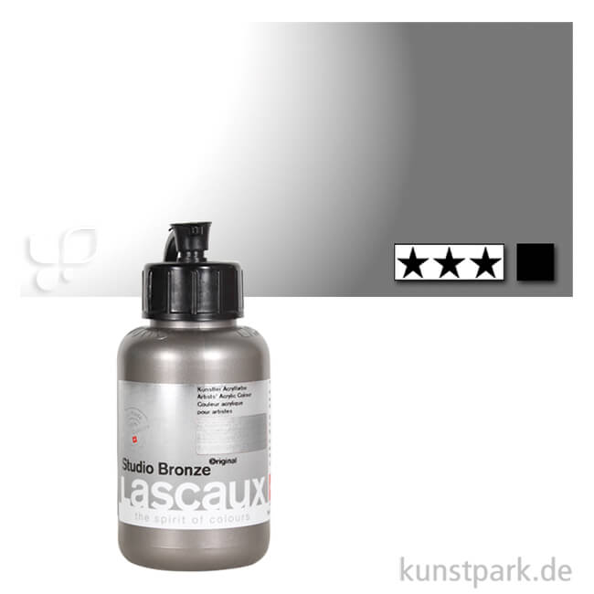 Artikelbild 1 des Artikels “Lascaux STUDIO Bronzefarben 85 ml Flasche | 995 Aluminium“