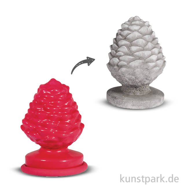 Artikelbild 1 des Artikels “Latex-Gießform Pinienzapfen, 7x8,5 cm “