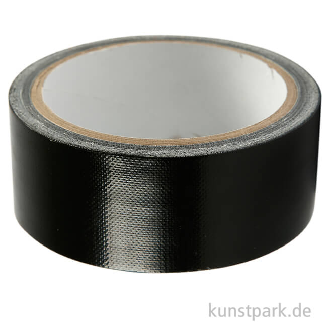 Artikelbild 1 des Artikels “Gewebeklebeband mit guter Handreißbarkeit - Schwarz, Länge 25 m “