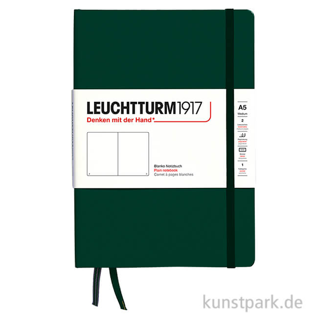 Artikelbild 1 des Artikels “Leuchtturm Notizbuch Hardcover - Forest Green, DIN A5, Blanko “