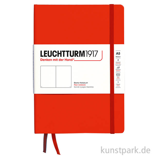 Artikelbild 1 des Artikels “Leuchtturm Notizbuch Hardcover - Fox Red, DIN A5, Blanko “