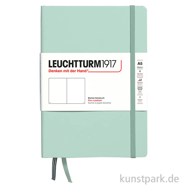 Artikelbild 1 des Artikels “Leuchtturm Notizbuch Hardcover - Mint Green, DIN A5, Blanko “