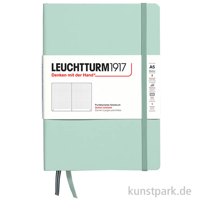 Artikelbild 1 des Artikels “Leuchtturm Notizbuch Hardcover - Mint Green, DIN A5, Dotted “