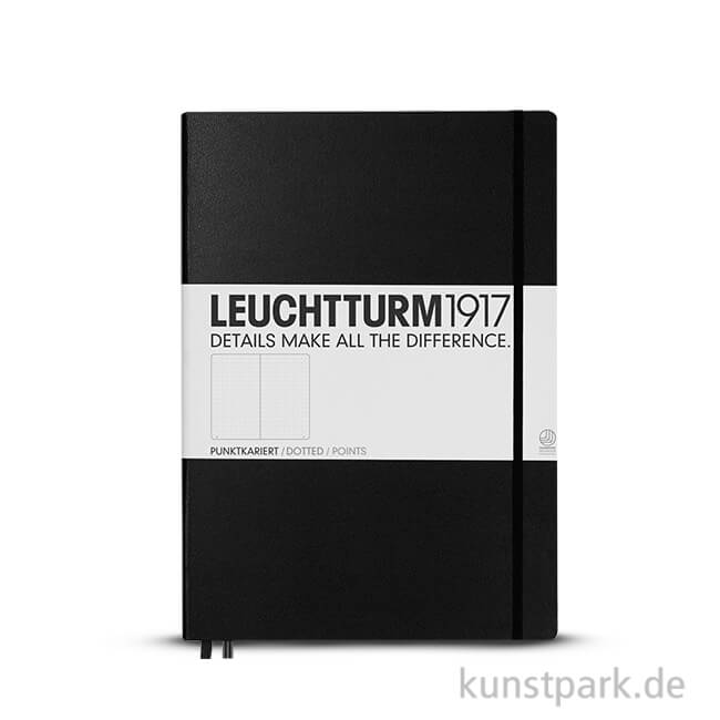 Artikelbild 1 des Artikels “Leuchtturm Notizbuch Hardcover - Schwarz - Dotted Medium A5 - 249 Seiten“
