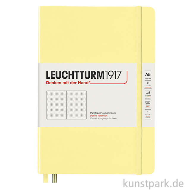 Artikelbild 1 des Artikels “Leuchtturm Notizbuch Hardcover - Vanilla, DIN A5, Dotted “