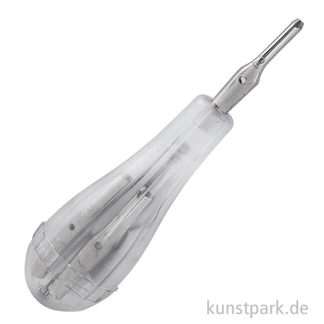 Artikelbild 1 des Artikels “Linolschnitzwerkzeug, 5 Messer integriert im Kunststoffgriff “