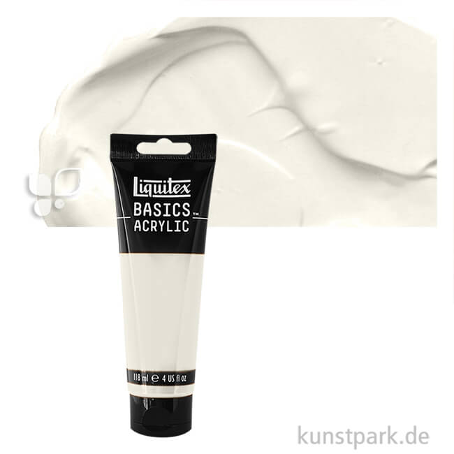 Artikelbild 1 des Artikels “Liquitex BASIC Acrylfarben 118 ml Tube | 238 Irisierendes Weiss“