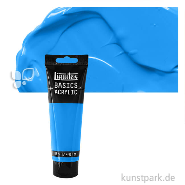 Artikelbild 1 des Artikels “Liquitex BASIC Acrylfarben 118 ml Tube | 984 Blau Fluor“