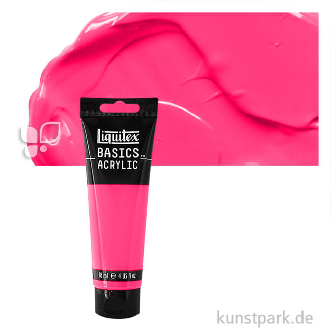 Artikelbild 1 des Artikels “Liquitex BASIC Acrylfarben 118 ml Tube | 987 Rosa Fluor“