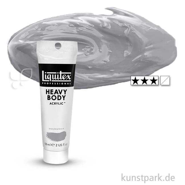 Artikelbild 1 des Artikels “Liquitex HEAVY BODY Acrylfarben 59 ml Tube | 236 Irisierendes Helles Silber“