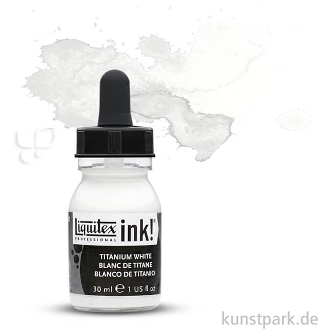 Artikelbild 1 des Artikels “Liquitex Professional ACRYLIC INK 30 ml Einzelfarbe | Titanweiß“