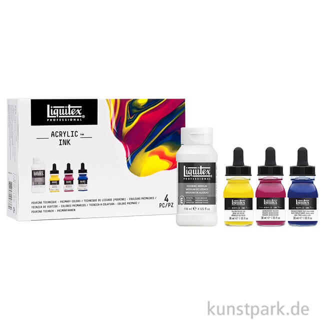 Artikelbild 1 des Artikels “Liquitex Professional ACRYLIC INK Technik Set mit 3 Primärfarben 30 ml “