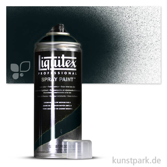 Artikelbild 1 des Artikels “Liquitex Spray Paint - Farbspray 400 ml Einzelfarbe | 0337 Karbonschwarz“
