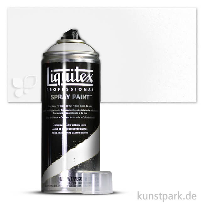 Artikelbild 1 des Artikels “Liquitex Spray Paint - Farbspray 400 ml Einzelfarbe | 0432 Titanweiß“