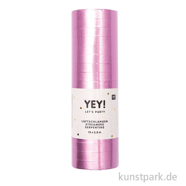 Artikelbild 1 des Artikels “Luftschlangen - Rosa matt “