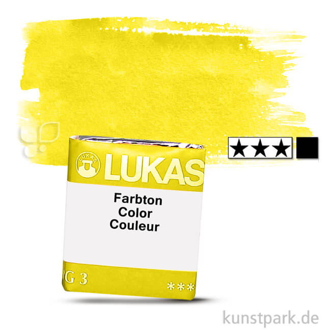 Artikelbild 1 des Artikels “Lukas 1862 Aquarellfarben 1/2 Napf | 1026 Kadmiumgelb hell“