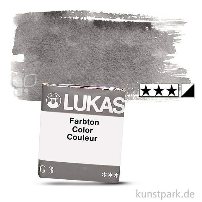 Artikelbild 1 des Artikels “Lukas 1862 Aquarellfarben 1/2 Napf | 1106 Sepia“
