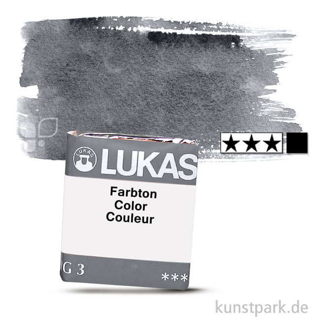 Artikelbild 1 des Artikels “Lukas 1862 Aquarellfarben 1/2 Napf | 1184 Paynesgrau“