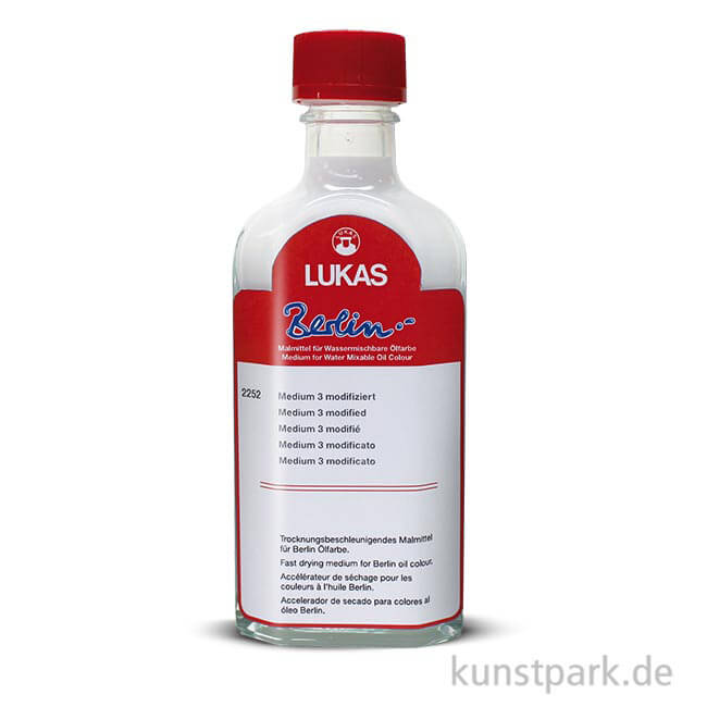 Artikelbild 1 des Artikels “Lukas BERLIN Medium 3, wasser, Trocknungsbeschleunig. 125 ml “