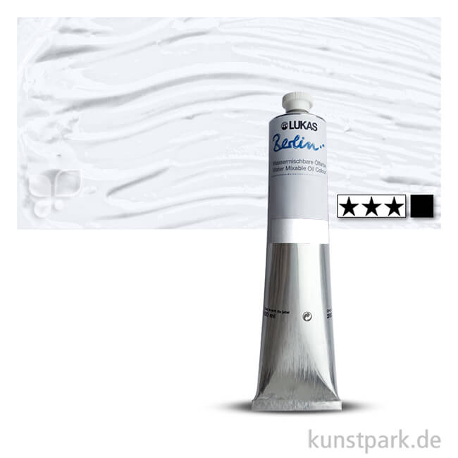 Artikelbild 1 des Artikels “Lukas BERLIN Wasser-Ölfarbe 200 ml | 0608 Titanweiß“