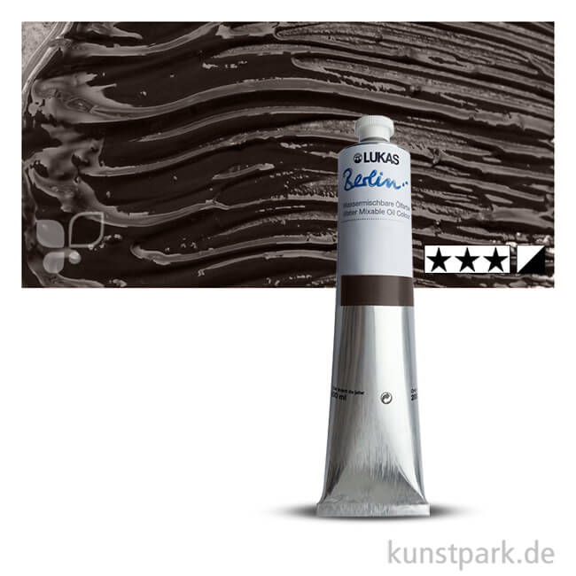 Artikelbild 1 des Artikels “Lukas BERLIN Wasser-Ölfarbe 200 ml | 0614 Umbra natur“