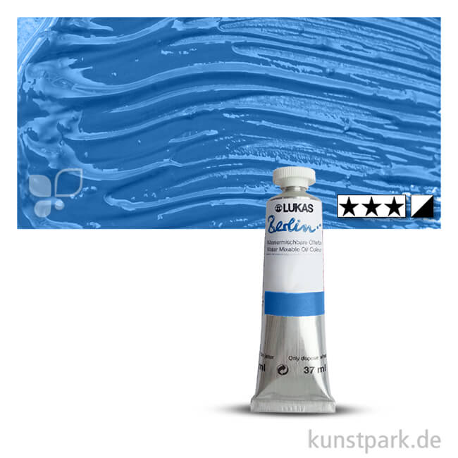 Artikelbild 1 des Artikels “Lukas BERLIN Wasser-Ölfarbe 37 ml | 0620 Cyan (Primär-Blau)“