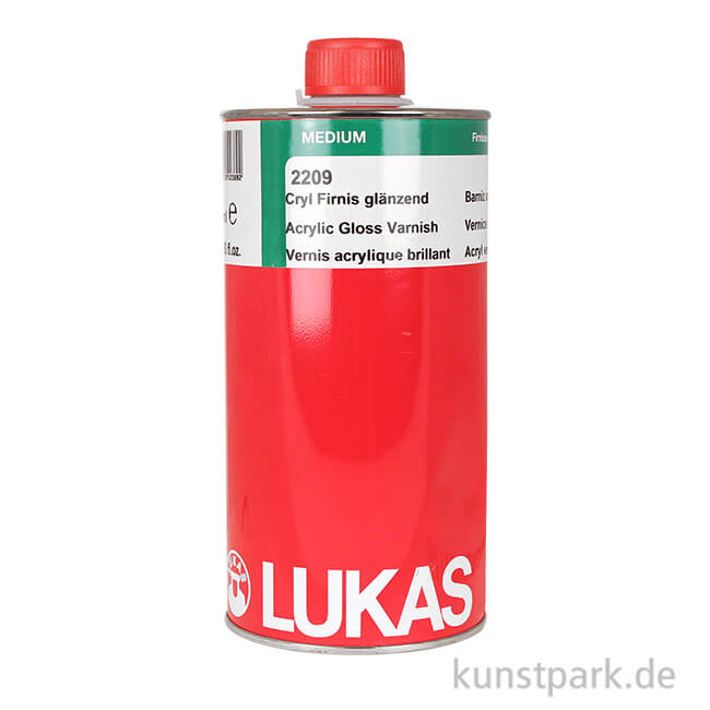 Artikelbild 1 des Artikels “LukasCryl Firnis, 1000 ml glänzend“