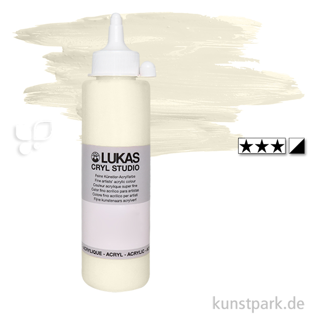 Artikelbild 1 des Artikels “LukasCryl STUDIO Acrylfarbe 500 ml Flasche | 4609 Beige“