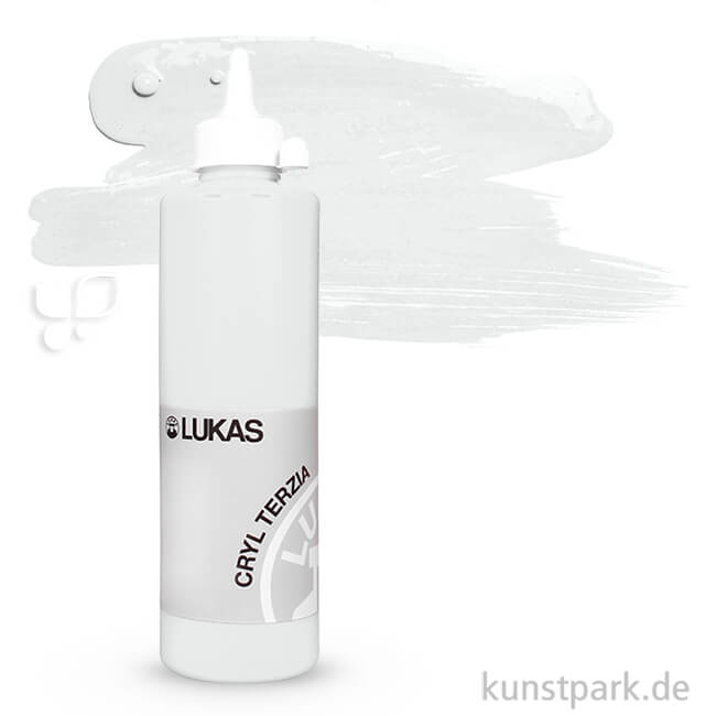 Artikelbild 1 des Artikels “LukasCryl TERZIA Acrylfarbe 500 ml Flasche | 4808 Titanweiß“