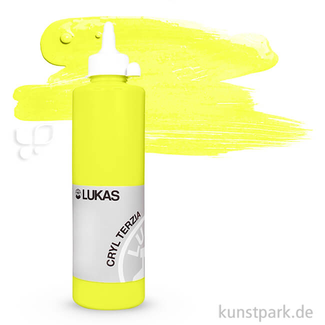 Artikelbild 1 des Artikels “LukasCryl TERZIA Acrylfarbe 500 ml Flasche | 4810 Primaire-Gelb“