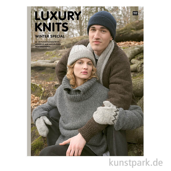 Artikelbild 1 des Artikels “Luxury Winter Knits - Handstrick Magazin, 60 Seiten “
