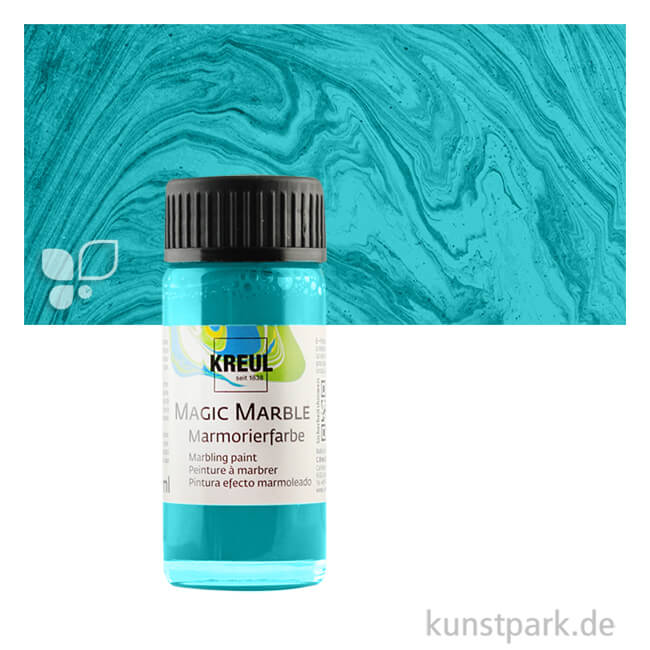 Artikelbild 1 des Artikels “KREUL MAGIC MARBLE Marmorierfarbe 20 ml Einzelfarbe | Türkis“