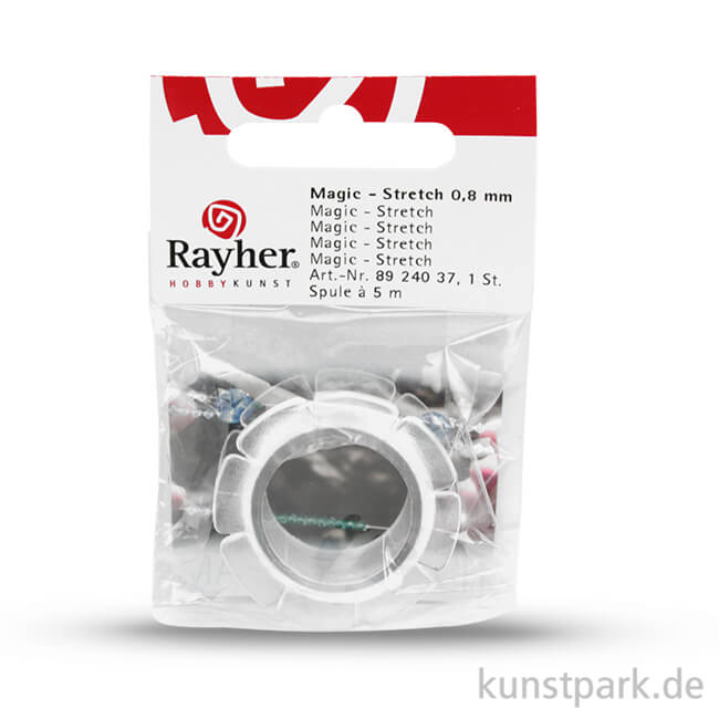 Artikelbild 1 des Artikels “Magic-Stretch Gummifaden - Kristall 0,8 mm - 5 Meter“