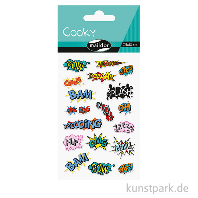 Artikelbild 1 des Artikels “Maildor Cooky Sticker - Lautmalerei “