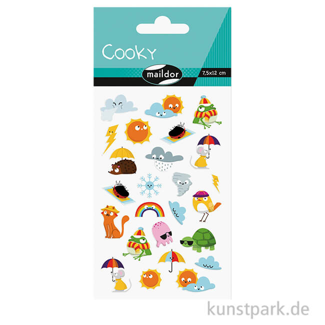Artikelbild 1 des Artikels “Maildor Cooky Sticker - Wetter “