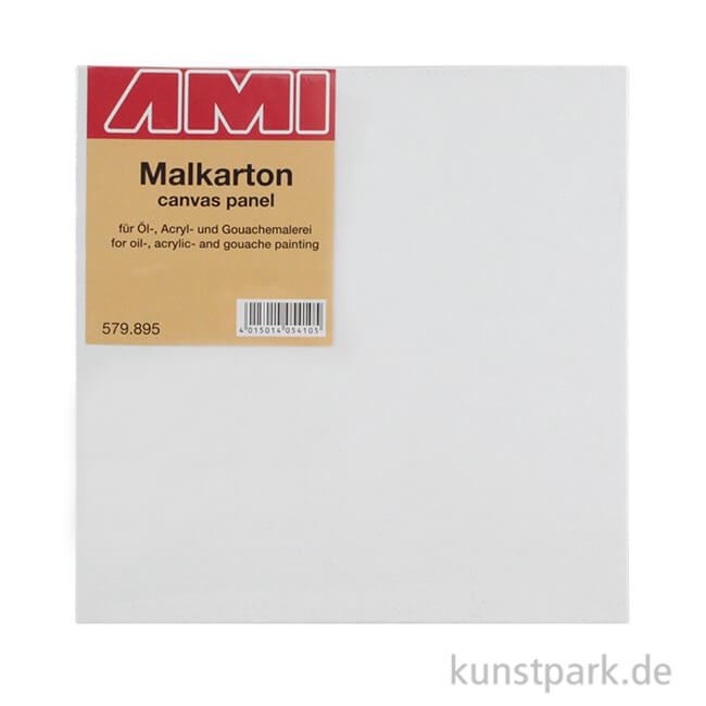 Artikelbild 1 des Artikels “Eckiger Malkarton mit Maltuch bespannt 30 x 30 cm“