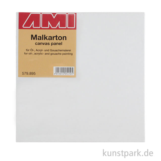 Artikelbild 1 des Artikels “Eckiger Malkarton mit Maltuch bespannt 40 x 40 cm“
